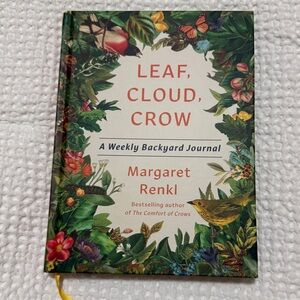 NEW Leaf, Cloud, Crow Backyard Journal